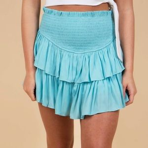 Blue Skort